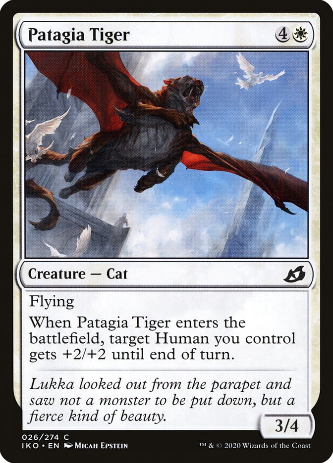Patagia Tiger [Ikoria: Lair of Behemoths] MTG Single Magic: The Gathering | Red Claw Gaming
