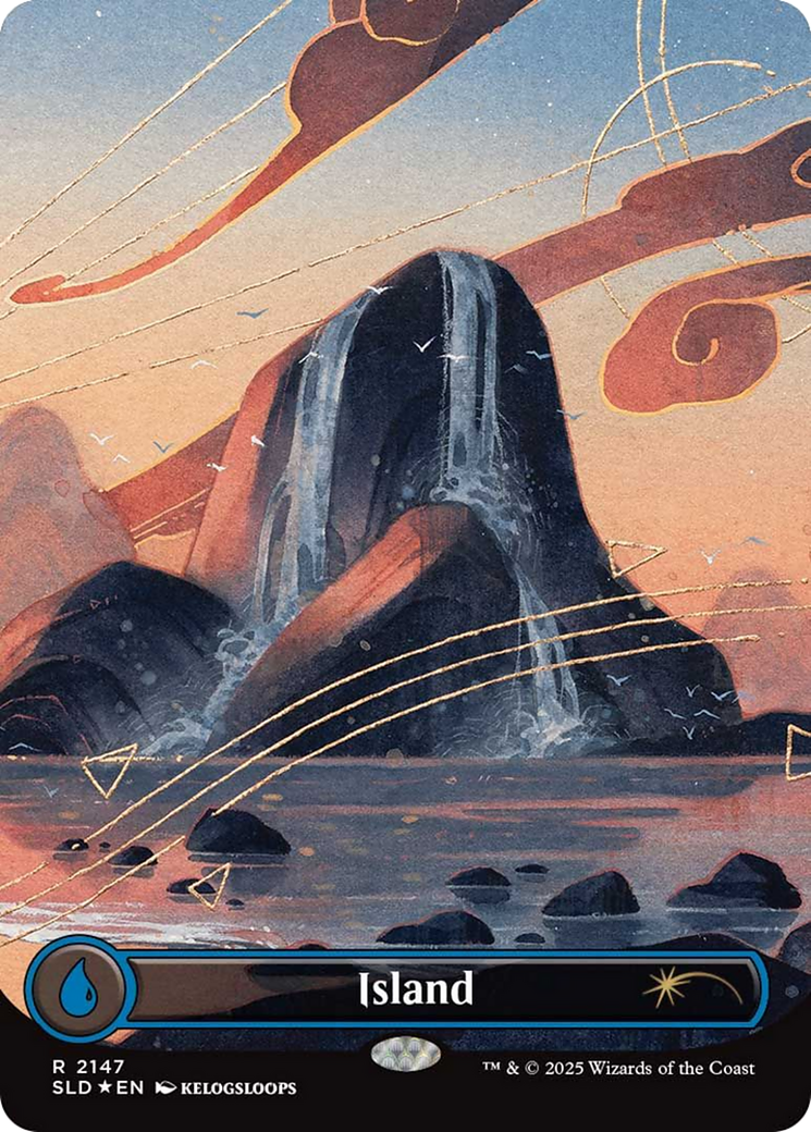 Island (2147) [Secret Lair Drop Series] MTG Single Magic: The Gathering | Red Claw Gaming