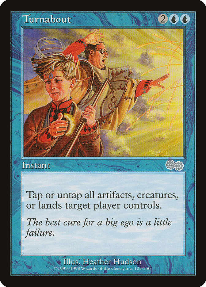 Turnabout [Urza's Saga] MTG Single Magic: The Gathering | Red Claw Gaming