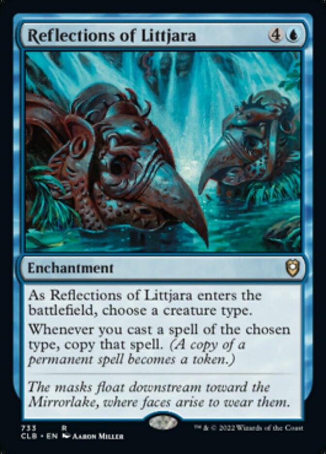 Reflections of Littjara [Commander Legends: Battle for Baldur's Gate] MTG Single Magic: The Gathering | Red Claw Gaming