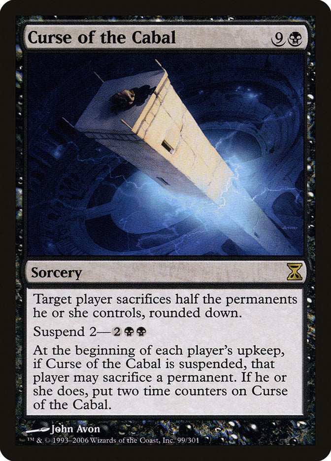 Curse of the Cabal [Time Spiral] MTG Single Magic: The Gathering | Red Claw Gaming