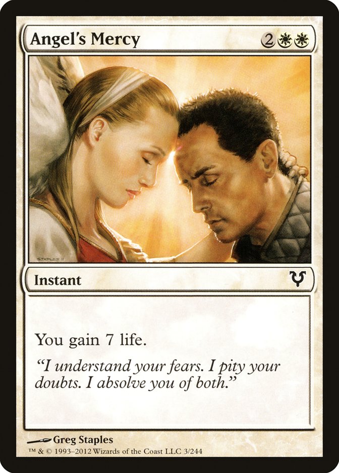 Angel's Mercy [Avacyn Restored] MTG Single Magic: The Gathering | Red Claw Gaming