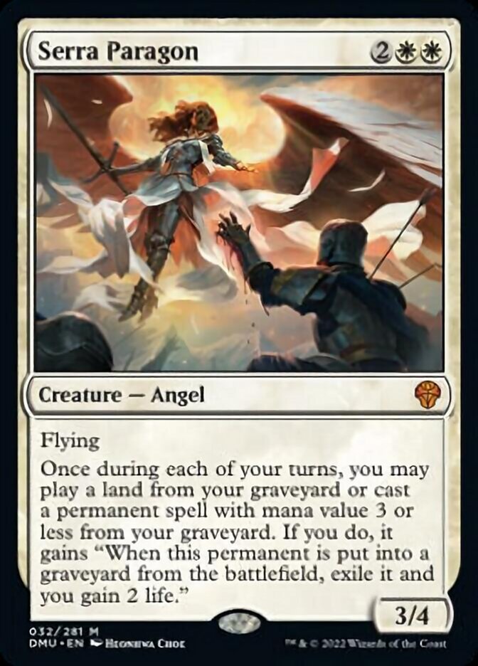 Serra Paragon [Dominaria United] MTG Single Magic: The Gathering | Red Claw Gaming