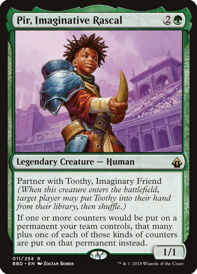 Pir, Imaginative Rascal [Battlebond] MTG Single Magic: The Gathering | Red Claw Gaming