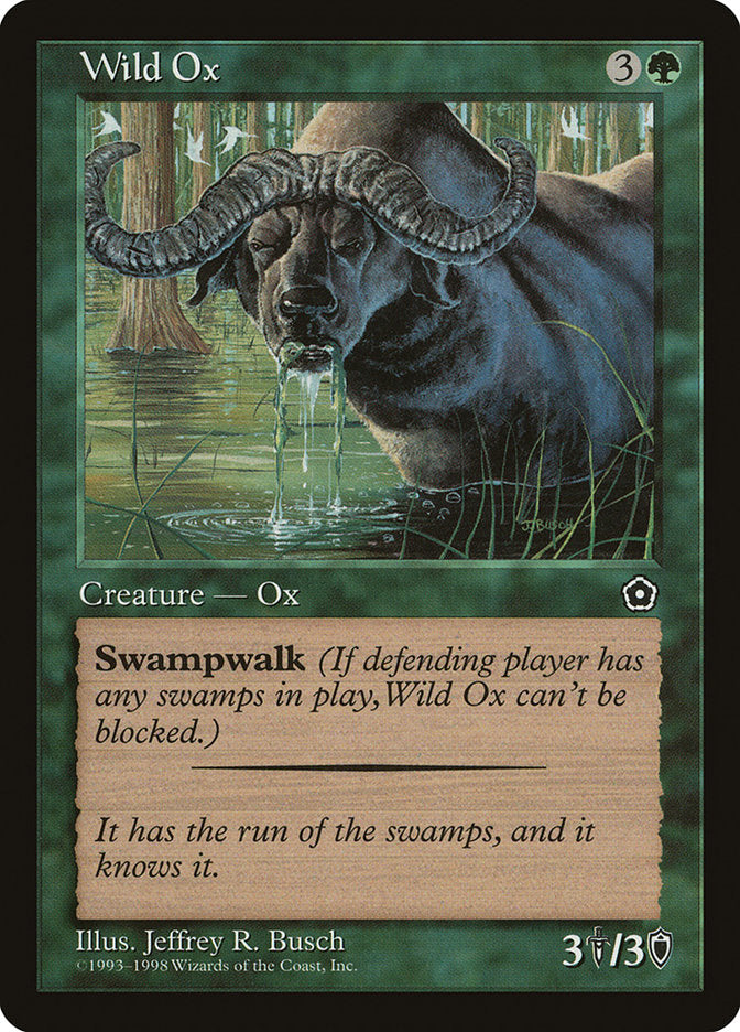 Wild Ox [Portal Second Age] MTG Single Magic: The Gathering | Red Claw Gaming