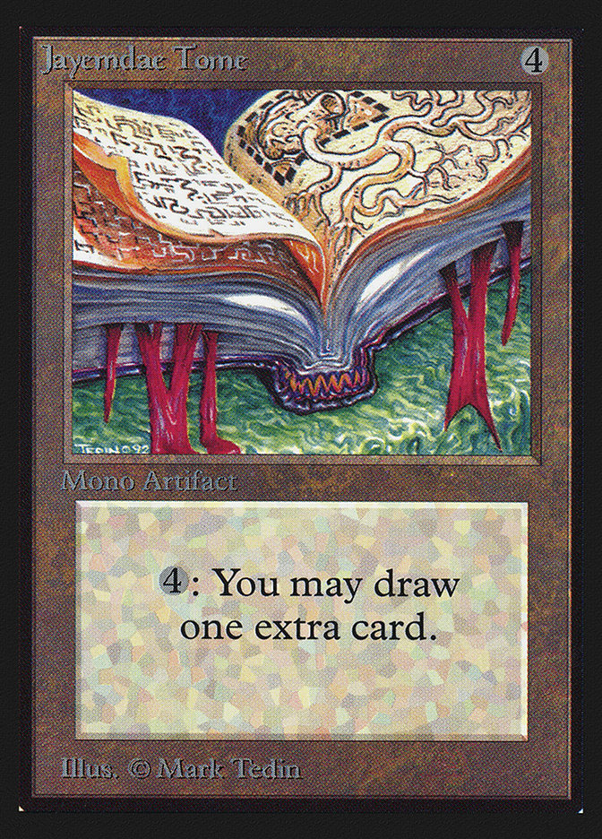 Jayemdae Tome [International Collectors' Edition] MTG Single Magic: The Gathering | Red Claw Gaming