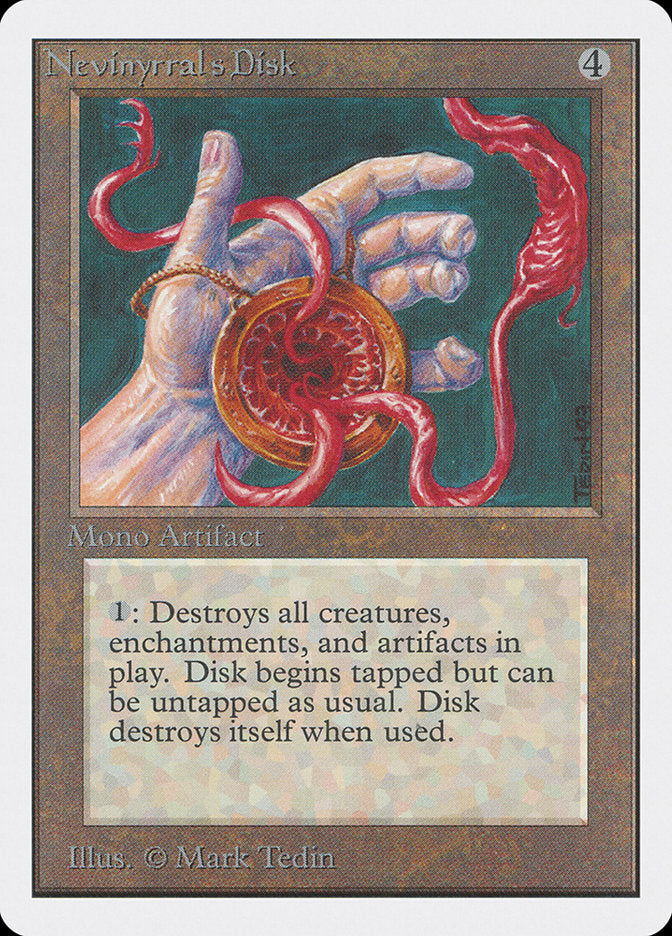 Nevinyrral's Disk [Unlimited Edition] MTG Single Magic: The Gathering | Red Claw Gaming