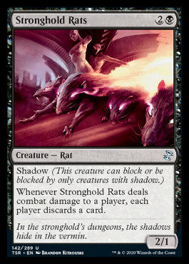 Stronghold Rats [Time Spiral Remastered] MTG Single Magic: The Gathering | Red Claw Gaming