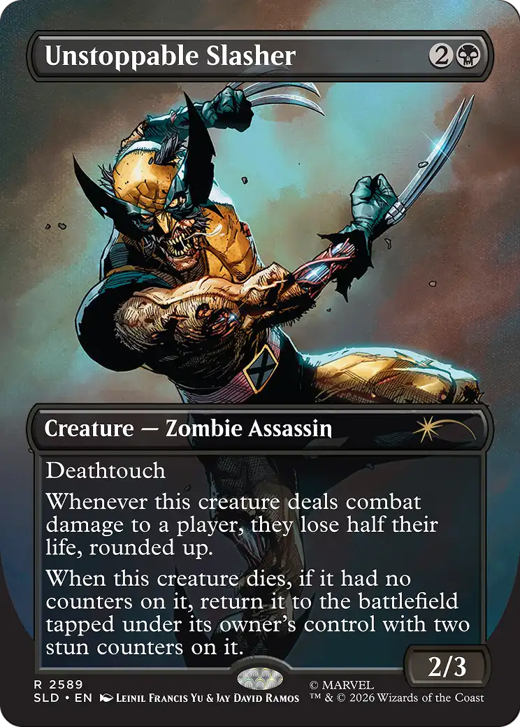 Unstoppable Slasher [Secret Lair Drop Series] MTG Single Magic: The Gathering | Red Claw Gaming