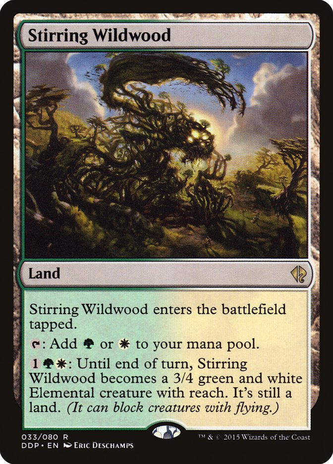 Stirring Wildwood [Duel Decks: Zendikar vs. Eldrazi] MTG Single Magic: The Gathering | Red Claw Gaming