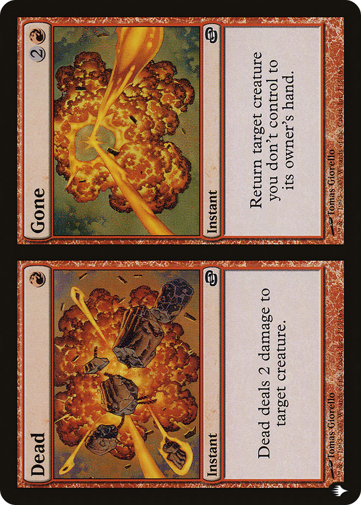 Dead // Gone [The List] MTG Single Magic: The Gathering | Red Claw Gaming