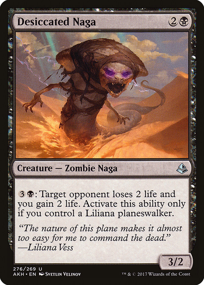 Desiccated Naga [Amonkhet] MTG Single Magic: The Gathering | Red Claw Gaming