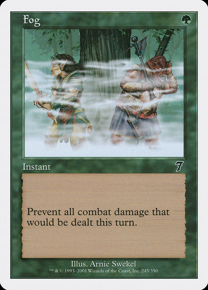 Fog [Seventh Edition] MTG Single Magic: The Gathering | Red Claw Gaming