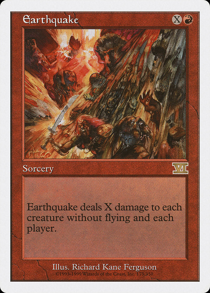 Earthquake [Classic Sixth Edition] MTG Single Magic: The Gathering | Red Claw Gaming