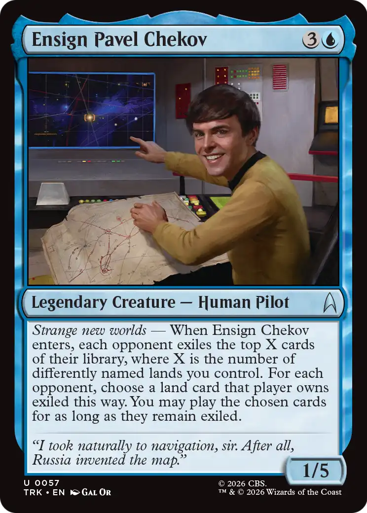 Ensign Pavel Chekov [Star Trek] | Red Claw Gaming