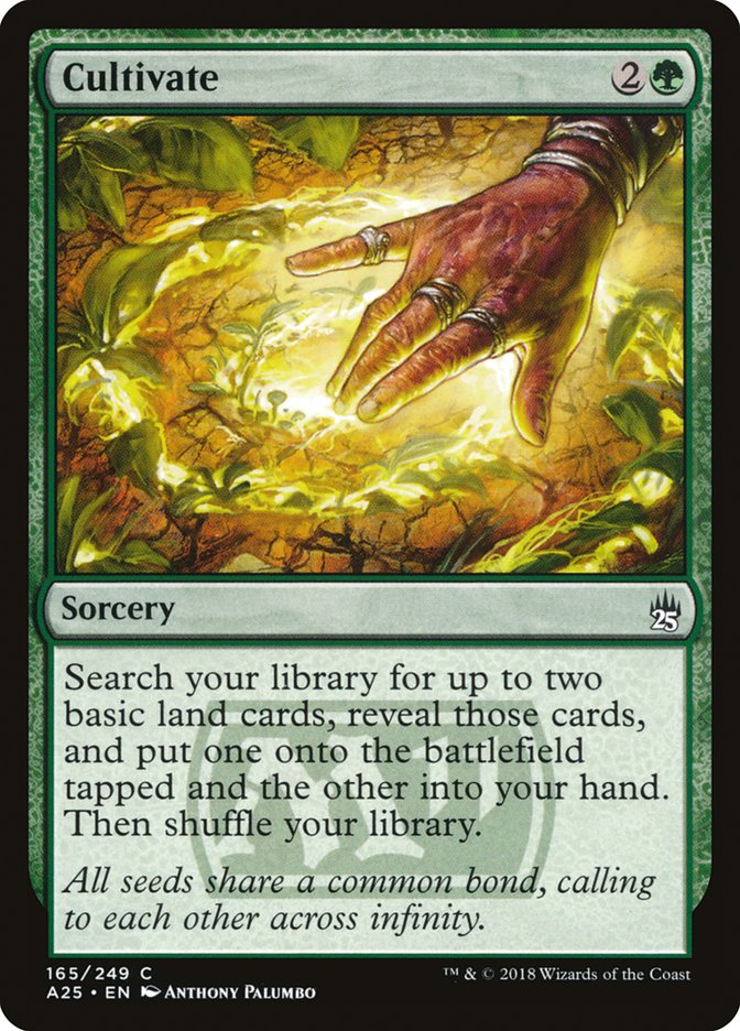 Cultivate [Masters 25] MTG Single Magic: The Gathering | Red Claw Gaming