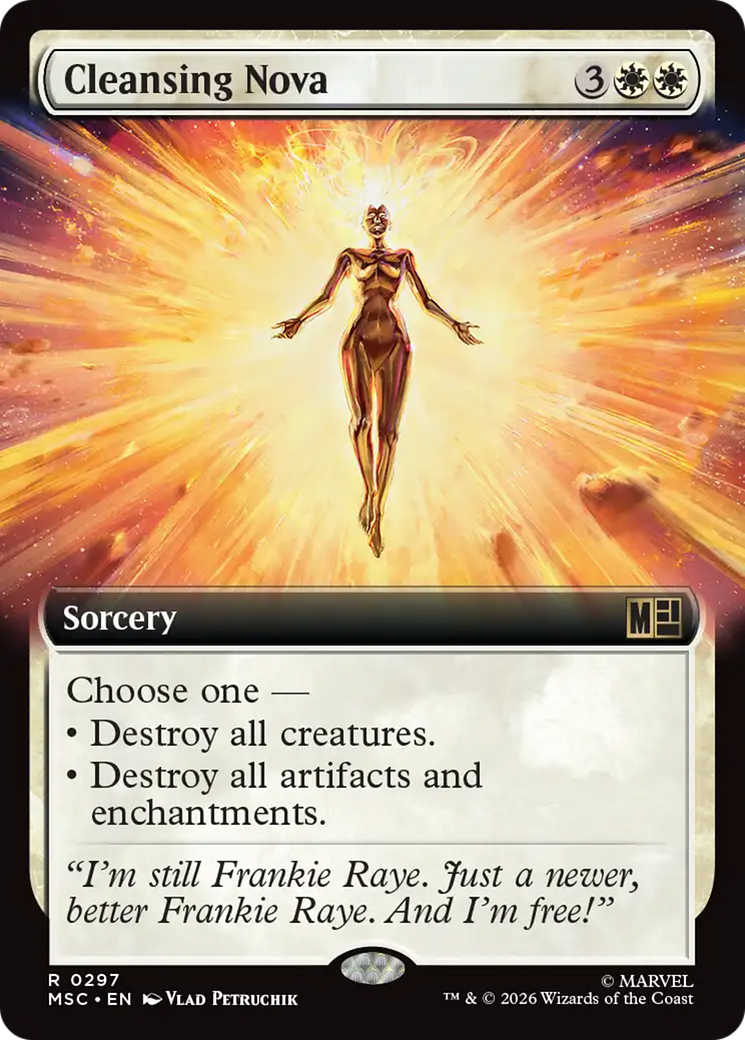 Cleansing Nova (Extended Art) [Marvel Super Heroes Commander] | Red Claw Gaming