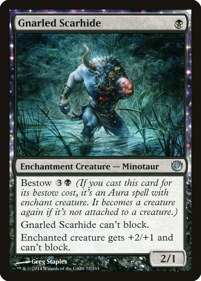 Gnarled Scarhide [Journey into Nyx] MTG Single Magic: The Gathering | Red Claw Gaming