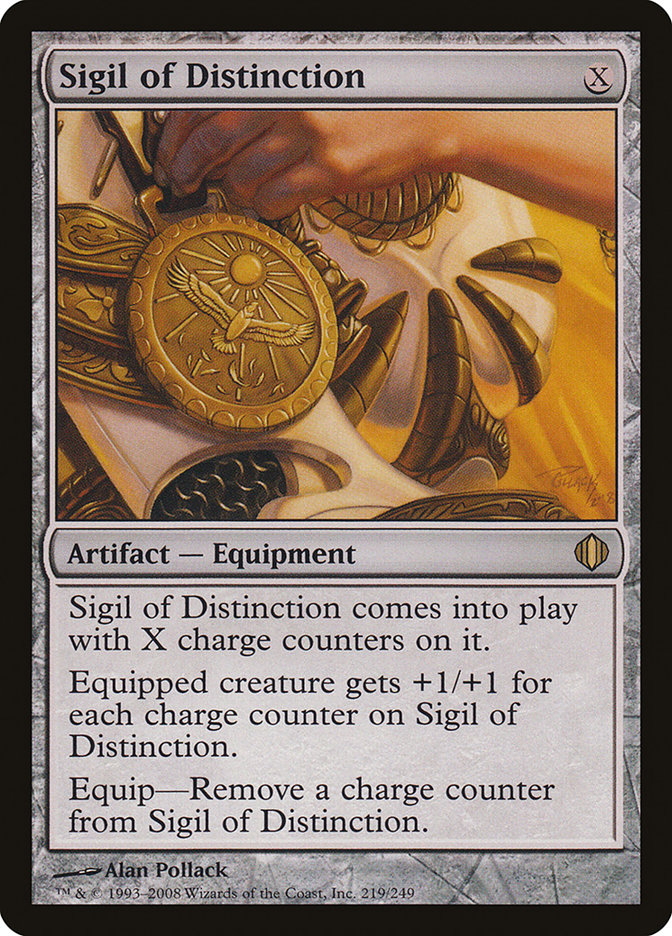 Sigil of Distinction [Shards of Alara] MTG Single Magic: The Gathering | Red Claw Gaming