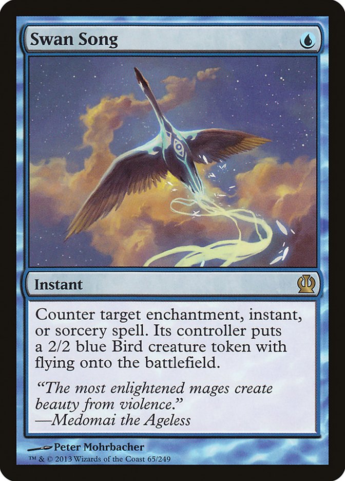 Swan Song [Theros] MTG Single Magic: The Gathering | Red Claw Gaming