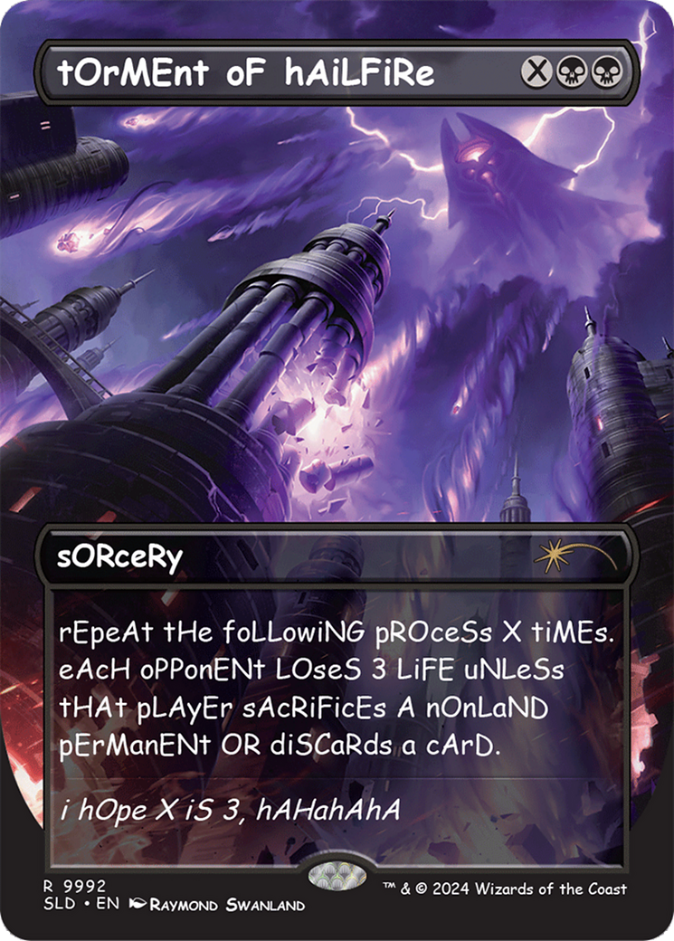 tOrMEnt oF hAiLFiRe [Secret Lair Drop Series] MTG Single Magic: The Gathering | Red Claw Gaming