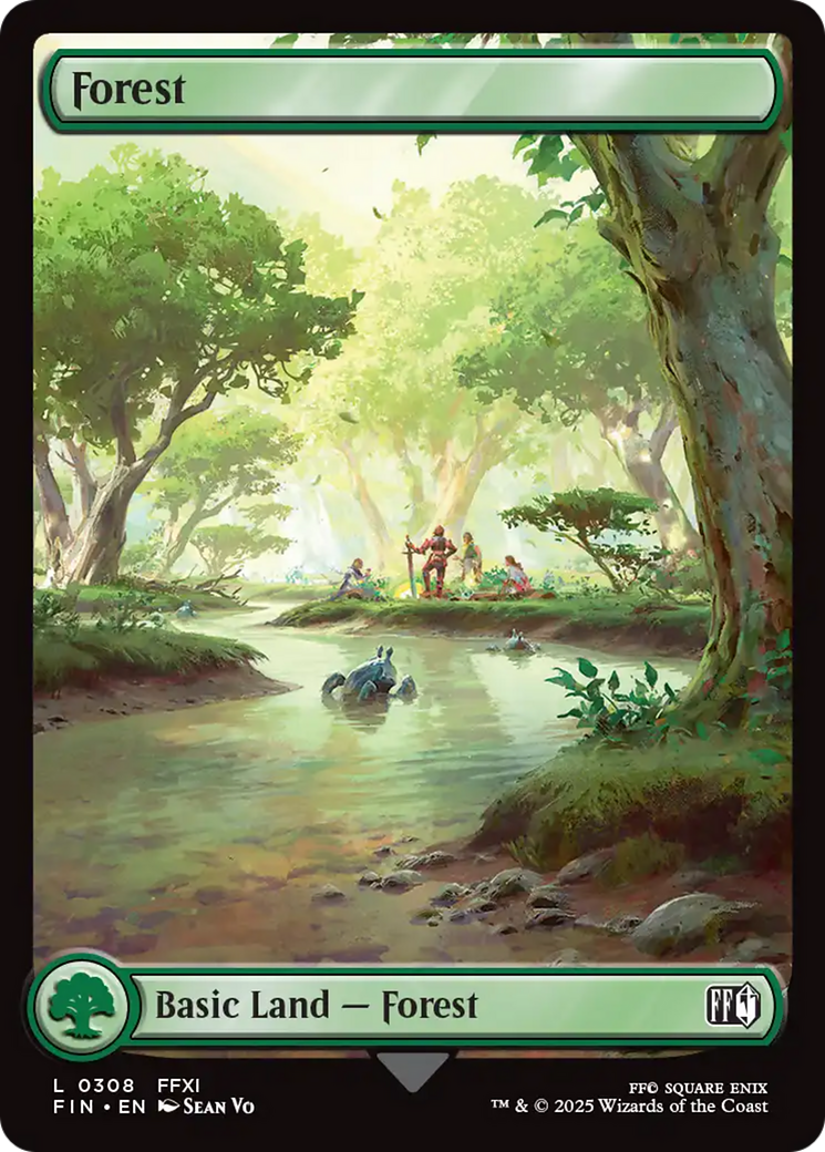 Forest (0308) [FINAL FANTASY] MTG Single Magic: The Gathering | Red Claw Gaming