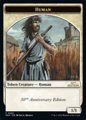 Human Token [30th Anniversary Tokens] MTG Single Magic: The Gathering | Red Claw Gaming