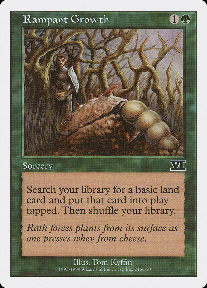 Rampant Growth [Classic Sixth Edition] MTG Single Magic: The Gathering | Red Claw Gaming
