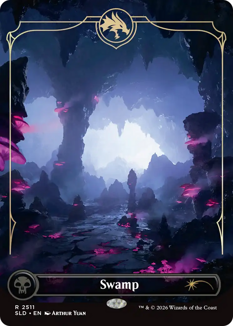 Swamp (2511) [Secret Lair Drop Series] MTG Single Magic: The Gathering | Red Claw Gaming