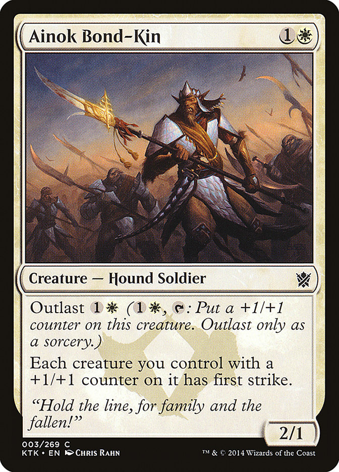 Ainok Bond-Kin [Khans of Tarkir] MTG Single Magic: The Gathering | Red Claw Gaming