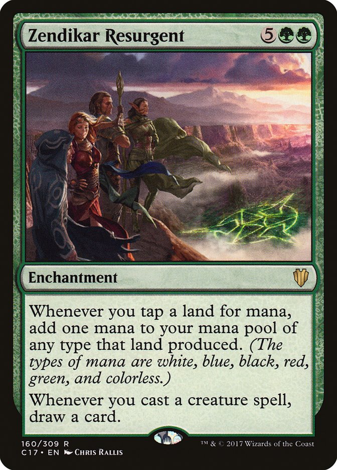 Zendikar Resurgent [Commander 2017] MTG Single Magic: The Gathering | Red Claw Gaming