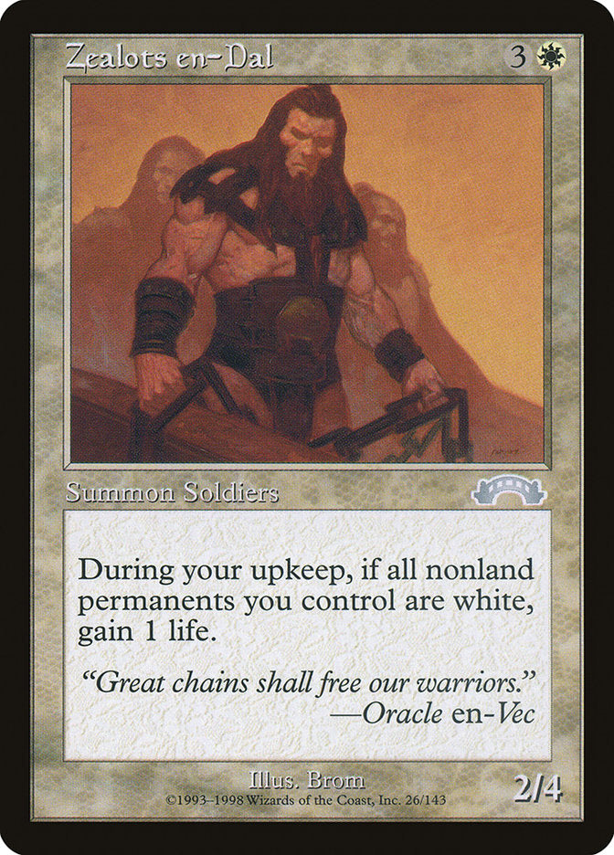 Zealots en-Dal [Exodus] MTG Single Magic: The Gathering | Red Claw Gaming