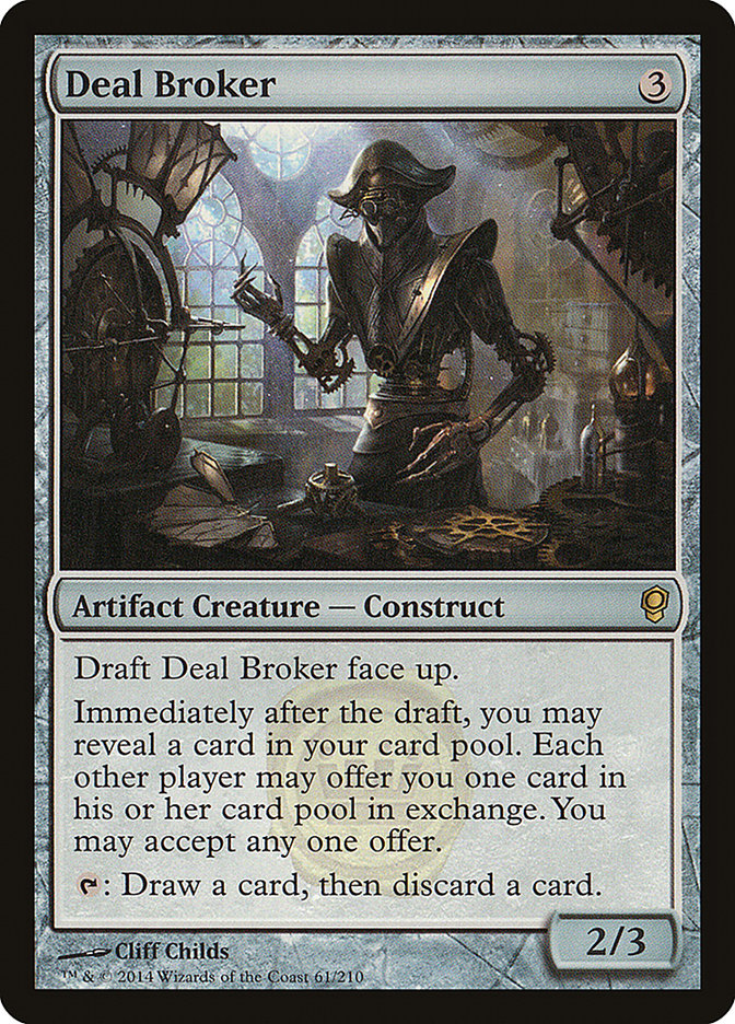 Deal Broker [Conspiracy] MTG Single Magic: The Gathering | Red Claw Gaming