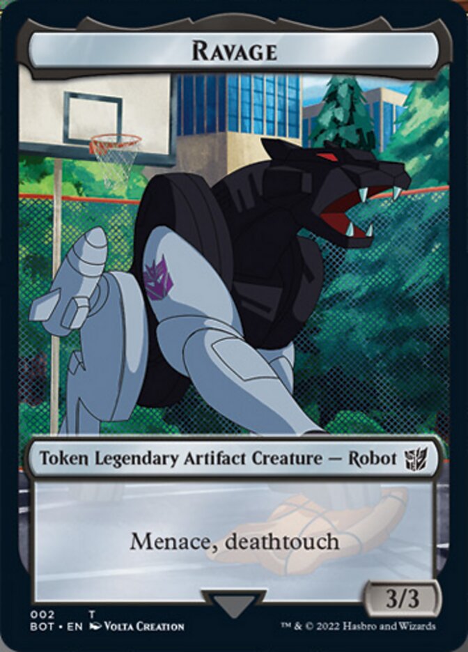 Powerstone // Ravage Double-Sided Token [The Brothers' War Tokens] MTG Single Magic: The Gathering | Red Claw Gaming