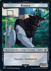 Powerstone // Ravage Double-Sided Token [The Brothers' War Tokens] MTG Single Magic: The Gathering | Red Claw Gaming