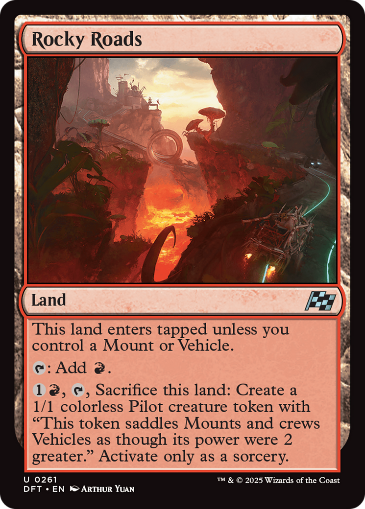 Rocky Roads [Aetherdrift] MTG Single Magic: The Gathering | Red Claw Gaming