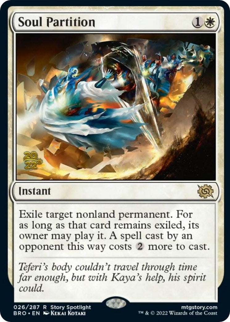 Soul Partition [The Brothers' War Prerelease Promos] MTG Single Magic: The Gathering | Red Claw Gaming