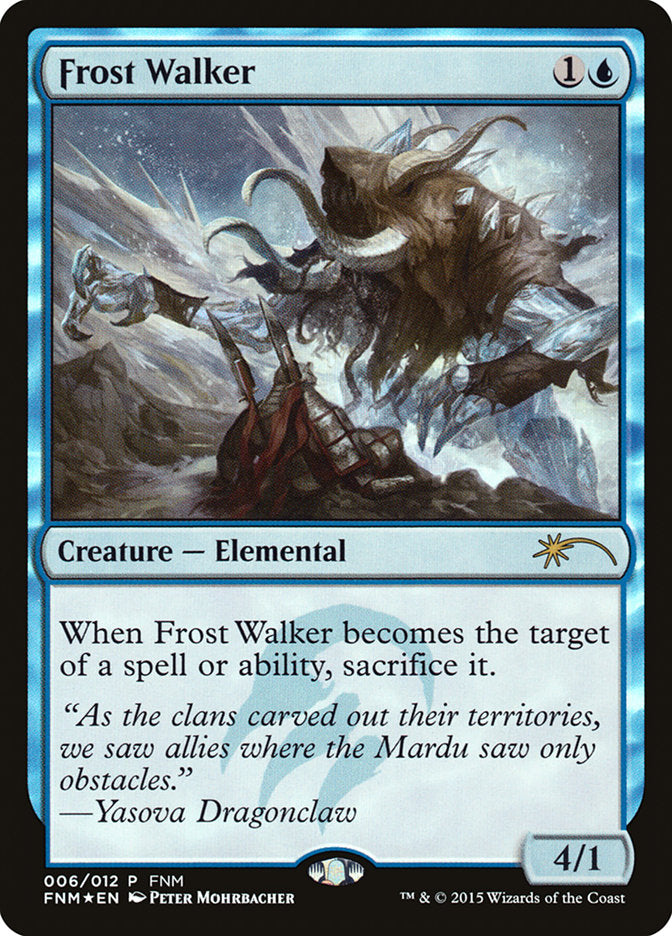 Frost Walker [Friday Night Magic 2015] MTG Single Magic: The Gathering | Red Claw Gaming