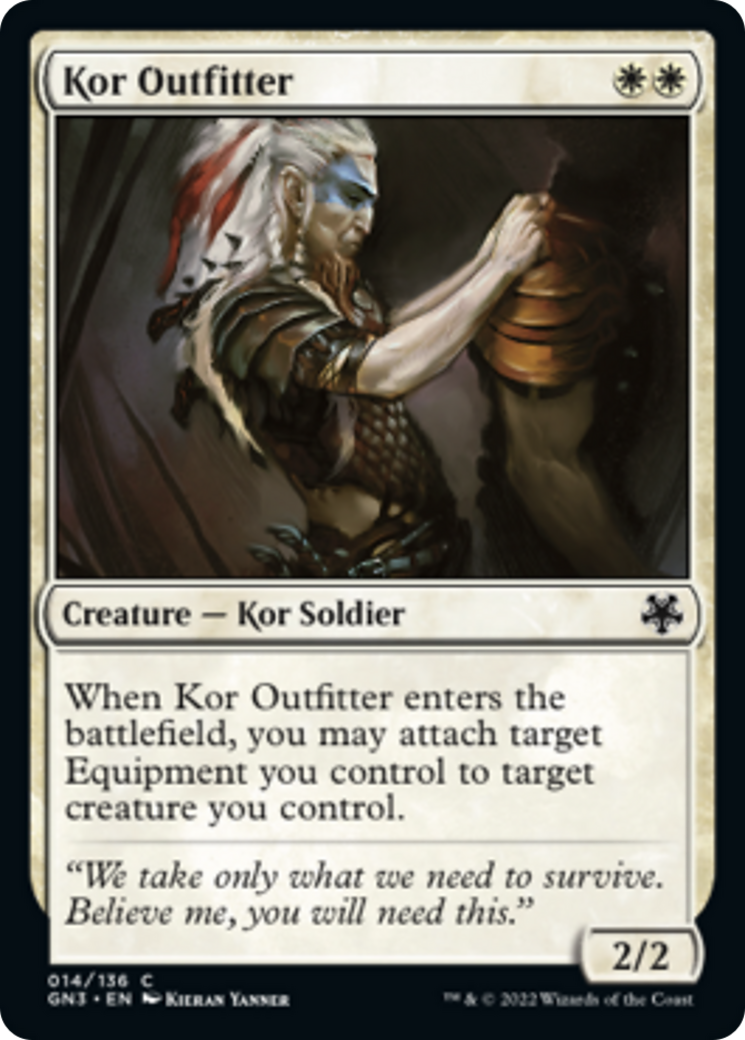 Kor Outfitter [Game Night: Free-for-All] MTG Single Magic: The Gathering | Red Claw Gaming