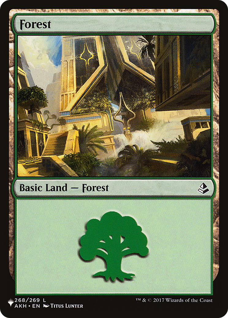 Forest (268) [Secret Lair: From Cute to Brute] MTG Single Magic: The Gathering | Red Claw Gaming