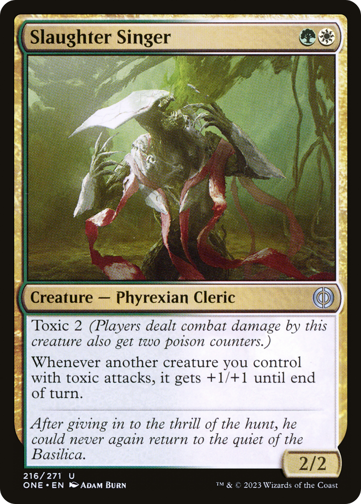 Slaughter Singer [Phyrexia: All Will Be One] MTG Single Magic: The Gathering | Red Claw Gaming