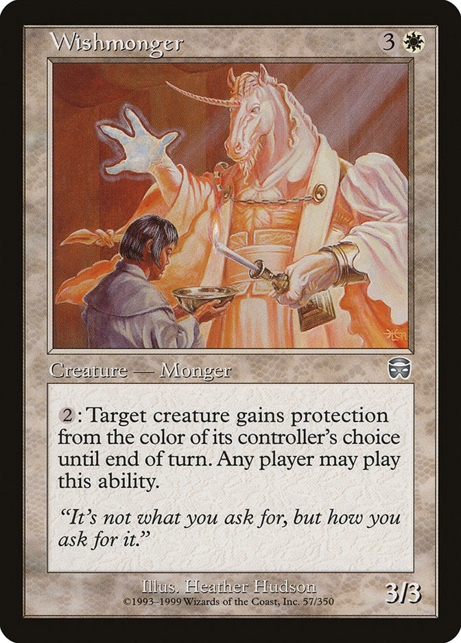 Wishmonger [Mercadian Masques] MTG Single Magic: The Gathering | Red Claw Gaming