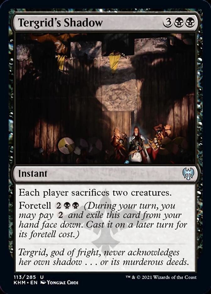 Tergrid's Shadow [Kaldheim] MTG Single Magic: The Gathering | Red Claw Gaming