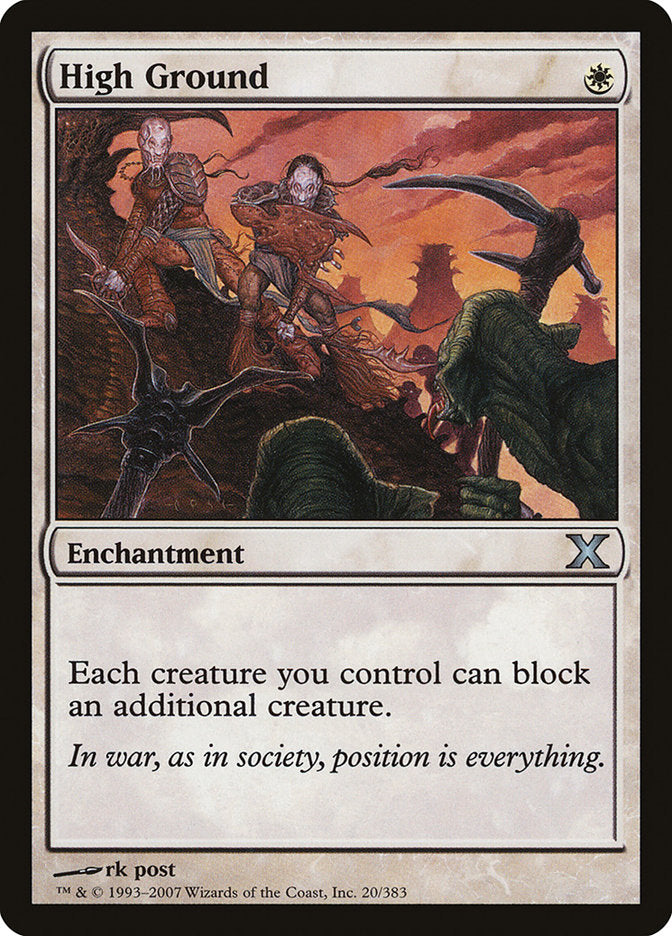 High Ground [Tenth Edition] MTG Single Magic: The Gathering | Red Claw Gaming