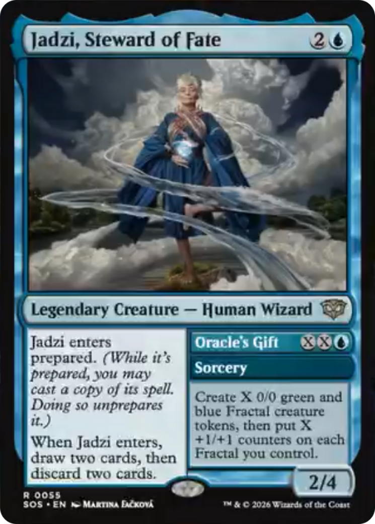 Jadzi, Steward of Fate [Secrets of Strixhaven] MTG Single Magic: The Gathering | Red Claw Gaming