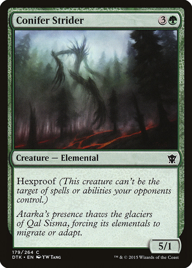 Conifer Strider [Dragons of Tarkir] MTG Single Magic: The Gathering | Red Claw Gaming