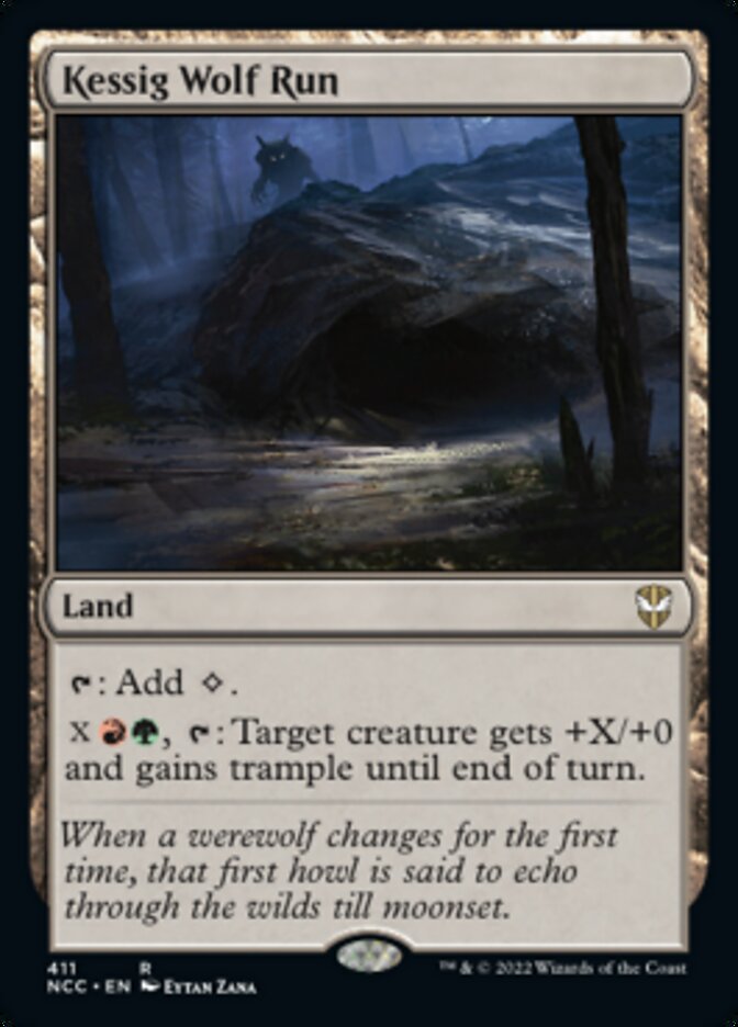 Kessig Wolf Run [Streets of New Capenna Commander] MTG Single Magic: The Gathering | Red Claw Gaming