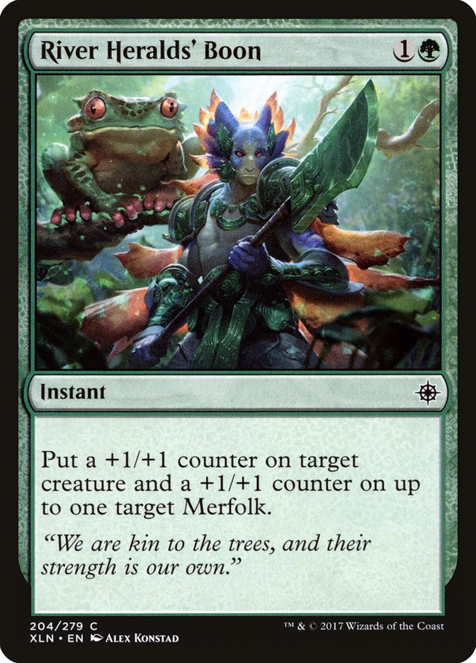 River Heralds' Boon [Ixalan] MTG Single Magic: The Gathering | Red Claw Gaming