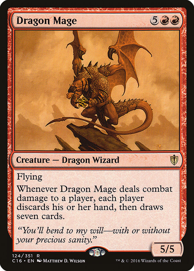 Dragon Mage [Commander 2016] MTG Single Magic: The Gathering | Red Claw Gaming