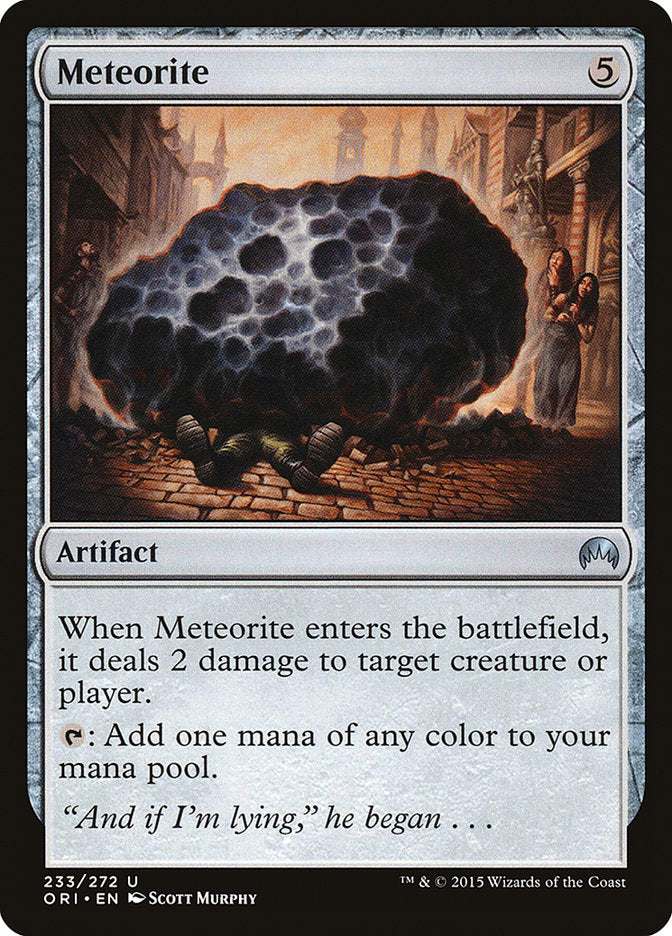 Meteorite [Magic Origins] MTG Single Magic: The Gathering | Red Claw Gaming